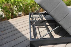 OUTFLEXX Doppelliegen, Anthrazit/sooty, Alu/Sunbrella, 203x143x40/100, Höhenverstellbare Rückenlehne -Deko Garten Verkauf 22411 6.jpg