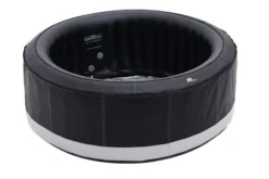 MSPA Premium Super Camaro Whirlpool, Schwarz/silber, PVC-Kunstleder, Ø204x70 Cm / 930L, Inkl. Fernbedienung, Für Bis Zu 6 Personen -Deko Garten Verkauf 22479 03.jpg