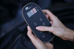 MSPA Premium Super Camaro Whirlpool, Schwarz/silber, PVC-Kunstleder, Ø204x70 Cm / 930L, Inkl. Fernbedienung, Für Bis Zu 6 Personen -Deko Garten Verkauf 22479 04.jpg