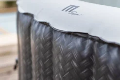 MSPA Comfort Bubble Spa Series Whirlpool, Grau/weiß, Rhino-Tech, Ø204x70 Cm / 930L, Rattanoptik, Inkl. Fernbedienung, Für Bis Zu 6 Personen -Deko Garten Verkauf 22481 04.jpg