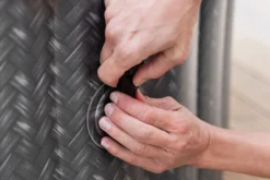 MSPA Comfort Bubble Spa Series Whirlpool, Grau/weiß, Rhino-Tech, Ø204x70 Cm / 930L, Rattanoptik, Inkl. Fernbedienung, Für Bis Zu 6 Personen -Deko Garten Verkauf 22481 06.jpg