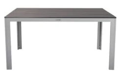 VILLANA Esstischgarnitur, Silber/schwarz, Alu/Holzimitat/Textil, Tisch 150x90cm, 6 Stapelsessel -Deko Garten Verkauf 22562 10.jpg