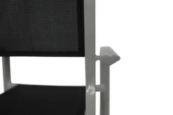 VILLANA Esstischgarnitur, Silber/schwarz, Alu/Holzimitat/Textil, Tisch 150x90cm, 6 Stapelsessel -Deko Garten Verkauf 22562 18.jpg