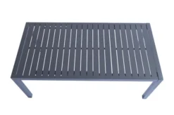 VILLANA Esstischgruppe, Anthrazit/grau, Alu/Textilene, Tisch 130/180x90cm, 4 Stapelsessel, 2 Multipo 36 VILLANA Esstischgruppe, Anthrazit/grau, Alu/Textilene, Tisch 130/180x90cm, 4 Stapelsessel, 2 Multipo -Deko Garten Verkauf 22589 17.jpg