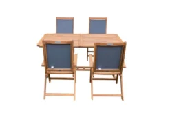 OUTFLEXX Sitzgruppe, Natur/grau, Akazie/Textilene, Ausziehtisch 150/200 X 90 Cm, 4 Multipo 5-fach 21 OUTFLEXX Sitzgruppe, Natur/grau, Akazie/Textilene, Ausziehtisch 150/200 X 90 Cm, 4 Multipo 5-fach -Deko Garten Verkauf 22808 11.jpg