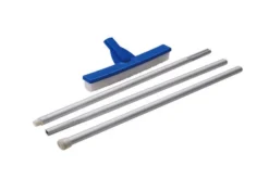 OUTTECH Poolpflege-Set, Weiß/blau, Kunststoff, 4-teilig, Inkl. Vakuum Sauger, Bürste, Dosierschwimmer Und Kescher -Deko Garten Verkauf 22922 03.jpg