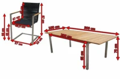 OUTFLEXX Premium Abdeckhaube Für Sitzgruppe, Schwarz, Polyester, 305 X 180 X 80 Cm, Wasserbeständig, Integriertes Zugband -Deko Garten Verkauf 23422 5.jpg