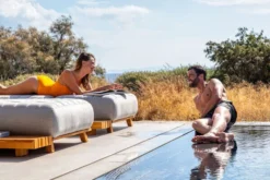 OUTFLEXX Icon Beistelltisch, Natur, Teakholz, 204 X 30 X 14 Cm, Passend Zu Icon Loungeliege -Deko Garten Verkauf 23438 7.jpg