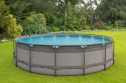 OUTTECH Premium Pool, Grau, Stahl/PVC, Ø 610 X 132 Cm, Sandwich-PVC Und Viel Zubehör, Rund -Deko Garten Verkauf 23441 2 CGI.jpg