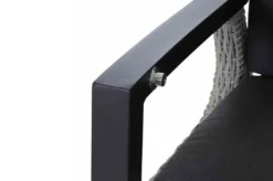 SIENA GARDEN Messina/Corido Dining Set, Anthrazit, Alu/Geflecht/Keramik, 200-260 X 100 Cm, Inkl. 4 Diningsessel -Deko Garten Verkauf 23806 10.jpg