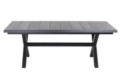 SIENA GARDEN Messina/Corido Dining Set, Anthrazit, Alu/Geflecht/Keramik, 200-260 X 100 Cm, Inkl. 4 Diningsessel -Deko Garten Verkauf 23806 13.jpg