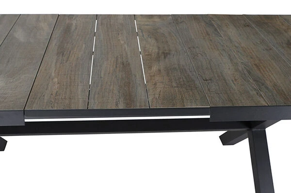 SIENA GARDEN Sincro/Valencia Dining Set, Anthrazit/grau, Alu/Textilgewebe/Keramik, 200-260x103cm, Inkl. 8 Diningsessel, Stufenlos Verstellbar 18 SIENA GARDEN Sincro/Valencia Dining Set, Anthrazit/grau, Alu/Textilgewebe/Keramik, 200-260x103cm, Inkl. 8 Diningsessel, Stufenlos Verstellbar – Bild 18