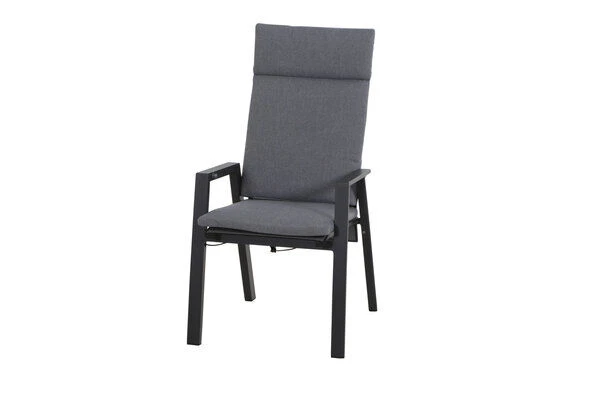 SIENA GARDEN Sincro/Valencia Dining Set, Anthrazit/grau, Alu/Textilgewebe/Keramik, 200-260x103cm, Inkl. 8 Diningsessel, Stufenlos Verstellbar 2 SIENA GARDEN Sincro/Valencia Dining Set, Anthrazit/grau, Alu/Textilgewebe/Keramik, 200-260x103cm, Inkl. 8 Diningsessel, Stufenlos Verstellbar – Bild 2