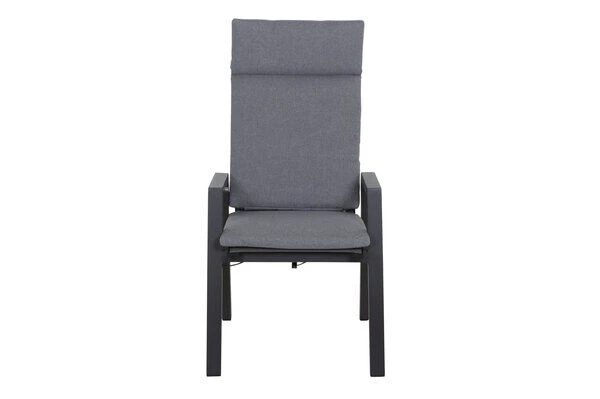 SIENA GARDEN Sincro/Valencia Dining Set, Anthrazit/grau, Alu/Textilgewebe/Keramik, 200-260x103cm, Inkl. 8 Diningsessel, Stufenlos Verstellbar 4 SIENA GARDEN Sincro/Valencia Dining Set, Anthrazit/grau, Alu/Textilgewebe/Keramik, 200-260x103cm, Inkl. 8 Diningsessel, Stufenlos Verstellbar – Bild 4