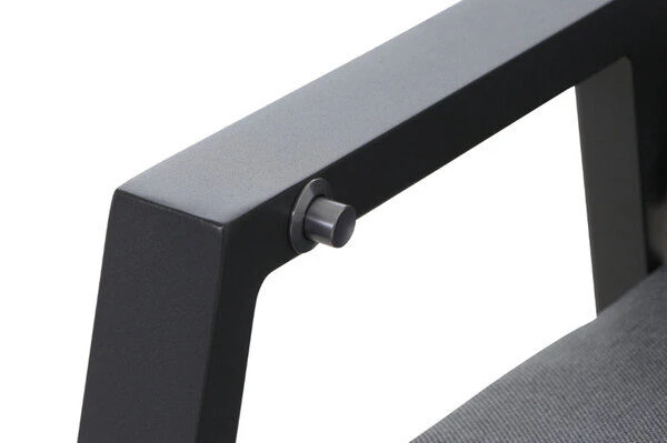 SIENA GARDEN Sincro/Valencia Dining Set, Anthrazit/grau, Alu/Textilgewebe/Keramik, 200-260x103cm, Inkl. 8 Diningsessel, Stufenlos Verstellbar 9 SIENA GARDEN Sincro/Valencia Dining Set, Anthrazit/grau, Alu/Textilgewebe/Keramik, 200-260x103cm, Inkl. 8 Diningsessel, Stufenlos Verstellbar – Bild 9