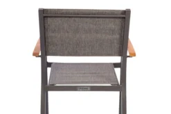 VILLANA Esstischgarnitur, Anthrazit/grau, Alu/ FSC-Akazienholz, Ausziehtisch 150/200 Cm, 8 Stapelstühle 31 VILLANA Esstischgarnitur, Anthrazit/grau, Alu/ FSC-Akazienholz, Ausziehtisch 150/200 Cm, 8 Stapelstühle -Deko Garten Verkauf 23911 08.jpg