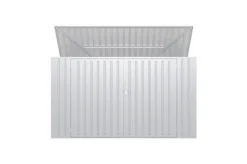 OUTTECH Mülltonnenbox, Silber, Stahl, 237 X 101 X 131 Cm, Doppeltüren -Deko Garten Verkauf 24398 4.jpg