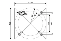 Schneider® SCHNEIDER Universal-Bodenplatte Für Sonnenschirme, Silber, Stahl Verzinkt, 16 X 16 X 40 Cm -Deko Garten Verkauf 2664 07.jpg