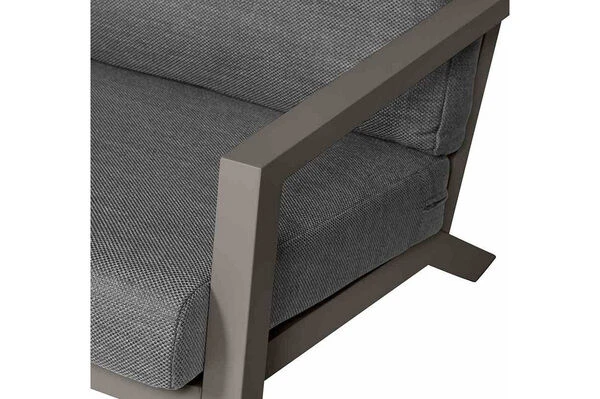 SIENA GARDEN Loungesofa Belia, Aluminium, Inkl. Polster, Ca. 210x81 Cm 2 SIENA GARDEN Loungesofa Belia, Aluminium, Inkl. Polster, Ca. 210x81 Cm – Bild 2