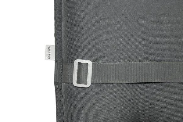 DOPPLER Comfort Liegenauflage, Anthrazit, Polyester, 200 X 60 X 7 Cm 2 DOPPLER Comfort Liegenauflage, Anthrazit, Polyester, 200 X 60 X 7 Cm – Bild 2