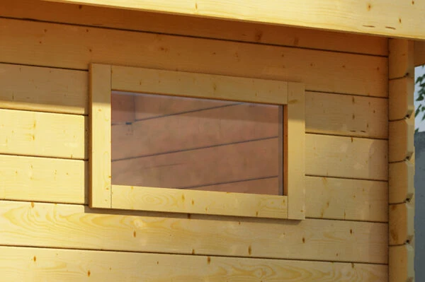 KARIBU Fenster Feststehend, Holz 38 Mm 2 KARIBU Fenster Feststehend, Holz 38 Mm – Bild 2