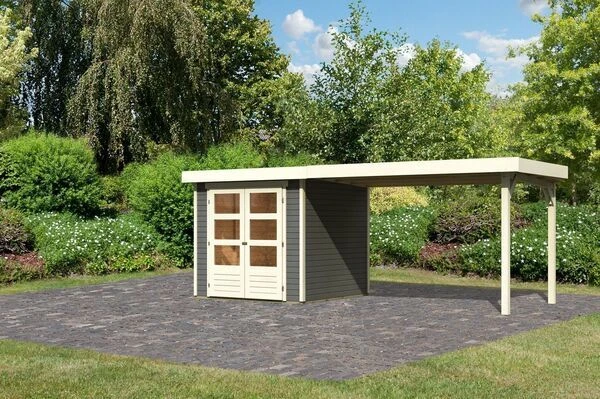 KARIBU Gartenhaus Askola 2, Fichtenholz 19 Mm, Pultdach 2 KARIBU Gartenhaus Askola 2, Fichtenholz 19 Mm, Pultdach – Bild 2