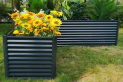 OUTFLEXX Eck-Hochbeet, Anthrazit, Zincalume, 270x270x90x84cm 20 OUTFLEXX Eck-Hochbeet, Anthrazit, Zincalume, 270x270x90x84cm -Deko Garten Verkauf 2 18174.jpg