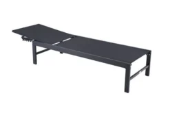OUTFLEXX Liege, Anthrazit Matt/schwarz, Alu/Textilene, 190x62x34cm, Rückenlehne Verstellbar -Deko Garten Verkauf 2 20394.jpg