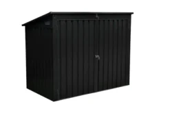 OUTTECH Mülltonnenbox, Anthrazit, Stahl, 101x170x133cm, 2 Lüftungsgitter, Verschließbar -Deko Garten Verkauf 2 20685.jpg