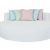 OUTFLEXX Cloud Kissenset, Rosa/hellblau/hellgrün, Sunbrella, Je 45 X 45 Cm, Passend Zum Loungebett
