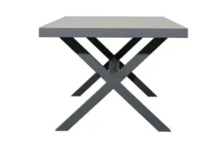 Ploß Esstisch Canberra, Anthrazit, Aluminium/Keramik Glas, 202 X 95 Cm -Deko Garten Verkauf 30370 06.jpg