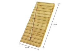 KARIBU Benjamin Stelzenhaus, Terragrau, Nordische Fichte, 198x244x309cm, Mit Rutsche Rot Und Holzrampe 9 KARIBU Benjamin Stelzenhaus, Terragrau, Nordische Fichte, 198x244x309cm, Mit Rutsche Rot Und Holzrampe -Deko Garten Verkauf 30416 14 03.jpg