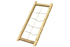 KARIBU Benjamin Stelzenhaus, Naturbelassen, Nordische Fichte, 198x244x309cm, Mit Rutsche Blau Und Netzrampe 8 KARIBU Benjamin Stelzenhaus, Naturbelassen, Nordische Fichte, 198x244x309cm, Mit Rutsche Blau Und Netzrampe -Deko Garten Verkauf 30416 1 03.jpg