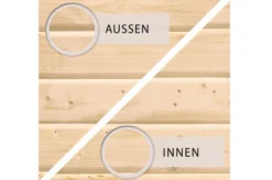 KARIBU Gartenhaus Kastorf 6, Naturbelassen, Fichtenholz 28mm, 305 X 274 X 222 Cm, Flachdach, Inkl. Oberlicht 12 KARIBU Gartenhaus Kastorf 6, Naturbelassen, Fichtenholz 28mm, 305 X 274 X 222 Cm, Flachdach, Inkl. Oberlicht -Deko Garten Verkauf 30463 1 04.jpg