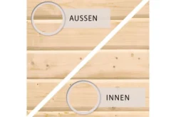 KARIBU Gartenhaus Kastorf6 , Naturbelassen, Fichtenholz 28mm, 612 X 274 X 222 Cm, Flachdach, Anbau 3,2m Mit Rückwand 12 KARIBU Gartenhaus Kastorf6 , Naturbelassen, Fichtenholz 28mm, 612 X 274 X 222 Cm, Flachdach, Anbau 3,2m Mit Rückwand -Deko Garten Verkauf 30468 1 04.jpg