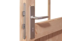 KARIBU Gartenhaus Radeburg 2, Terragrau, Fichtenholz 40mm, 724 X 309 X 229,5 Cm, Pultdach, Anbau 3,3m -Deko Garten Verkauf 30477 2 03.jpg