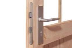 KARIBU Gartenhaus Radeburg 3, Terragrau, Fichtenholz 40mm, 724 X 369 X 229,5 Cm, Pultdach, Anbau 3,3m Mit Rückwand -Deko Garten Verkauf 30480 2 03.jpg