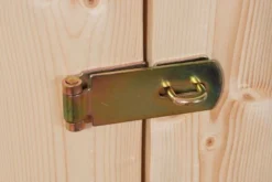 KARIBU Gartenhaus Schwandorf 3, Naturbelassen, Fichtenholz 19mm, 504,5 X 217 X 218 Cm, Flachdach, Anbau 2,8m Mit Rückwand -Deko Garten Verkauf 30551 1 03.jpg