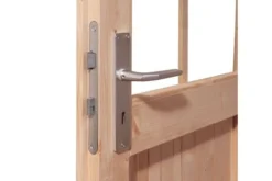 KARIBU Gartenhaus Bastrup 4, Naturbelassen, Fichtenholz 28mm, 654,5 X 297 X 222 Cm, Pultdach, Anbau 4m Mit Rückwand -Deko Garten Verkauf 30568 1 04.jpg