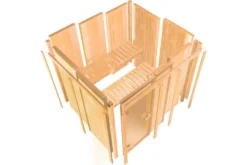 KARIBU Tromsö Sauna , Naturbelassen, Fichte, 196x178x198 Cm,SETOfen 4,5 KW Ext. Strg. Easy 19 KARIBU Tromsö Sauna , Naturbelassen, Fichte, 196x178x198 Cm,SETOfen 4,5 KW Ext. Strg. Easy -Deko Garten Verkauf 30774 2 10.jpg