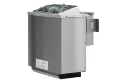 KARIBU Norin Sauna, Naturbelassen, Fichte, 165 X 165 X 202 Cm, Fronteinstieg, Mit Klarglastür Und Kranz, SET Mit Ofen 4,5 KW Bio Ext. Strg. -Deko Garten Verkauf 30910 6 04.jpg