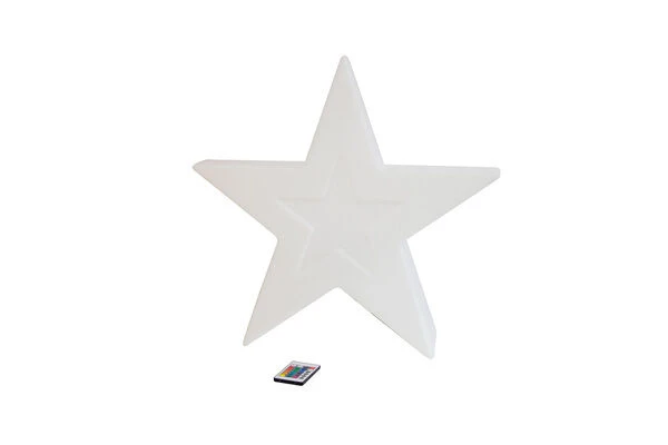 OUTFLEXX Exklusivmodell Star In Star Dekoleuchte, Polyethylen, 55x14x52 Cm, Inkl. Fassung Und LED-Leuchtmittel 1 OUTFLEXX Exklusivmodell Star In Star Dekoleuchte, Polyethylen, 55x14x52 Cm, Inkl. Fassung Und LED-Leuchtmittel
