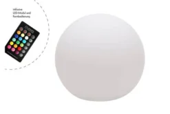 OUTFLEXX Exklusivmodell Shining Globe Dekoleuchte, Polyethylen, 50x48,5 Cm, Inkl. Fassung Und LED-Leuchtmittel 5 OUTFLEXX Exklusivmodell Shining Globe Dekoleuchte, Polyethylen, 50x48,5 Cm, Inkl. Fassung Und LED-Leuchtmittel -Deko Garten Verkauf 31291 03.jpg