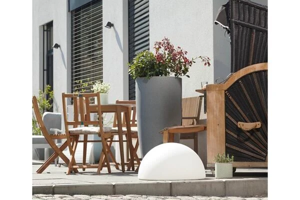 OUTFLEXX Exklusivmodell Shining SunriseDekoleuchte, Polyethylen, 50x24 Cm, Inkl. Fassung Und LED-Leuchtmittel 1 OUTFLEXX Exklusivmodell Shining SunriseDekoleuchte, Polyethylen, 50x24 Cm, Inkl. Fassung Und LED-Leuchtmittel