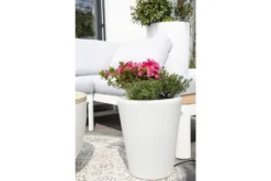 OUTFLEXX Exklusivmodell Shining Classic Pot S Dekoleuchte, Polyethylen, 34x39 Cm, Inkl. Fassung Und LED-Leuchtmittel