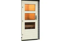 KARIBU Bosse 1 Saunahaus, Terragrau, Fichte, 231x273x235 Cm, Mit Vorraum, Fronteinstieg Und 9 KW Ofen 29 KARIBU Bosse 1 Saunahaus, Terragrau, Fichte, 231x273x235 Cm, Mit Vorraum, Fronteinstieg Und 9 KW Ofen -Deko Garten Verkauf 31311 2 12.jpg