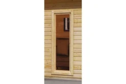 KARIBU Mainburg 3 Saunahaus, Naturbelassen, Fichte, 369x369x229 Cm, SET A Mit Doppelflügeltür Und Vorraum -Deko Garten Verkauf 31321 1 12.jpg
