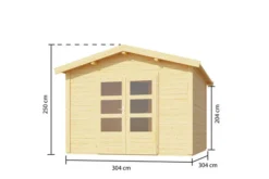 KARIBU Anton Saunahaus, Naturbelassen, Fichte, 304x304x250 Cm, Mit 9 KW Ofen Ext. Steuerung 21 KARIBU Anton Saunahaus, Naturbelassen, Fichte, 304x304x250 Cm, Mit 9 KW Ofen Ext. Steuerung -Deko Garten Verkauf 31394 2 05.jpg