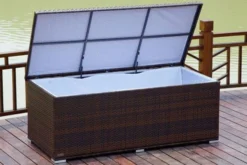 OUTFLEXX Kissenbox, Braun Marmoriert, Polyrattan, 204x94x75cm 15 OUTFLEXX Kissenbox, Braun Marmoriert, Polyrattan, 204x94x75cm -Deko Garten Verkauf 3342 06.jpg