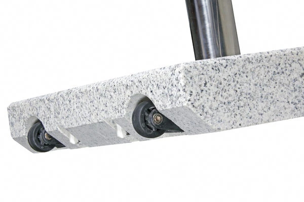 DOPPLER Trolley Granitsockel, Edelstahl/Granit, 40 Kg, Für Schirmstöcke Von 32-60 Mm 3 DOPPLER Trolley Granitsockel, Edelstahl/Granit, 40 Kg, Für Schirmstöcke Von 32-60 Mm – Bild 3